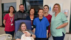 St Luke's Hospital in Kilkenny welcomes New Year's baby