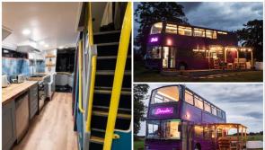 PICTURES: Unique bus accommodation based in Tramore has charming features - look inside!