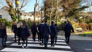 Glenties students a driving force behind the town’s new road safety measures