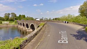 Kilrea Bridge closed this evening due to one vehicle crash