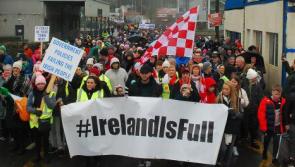 IN PICTURES: Hundreds take to the streets in Roscrea to protest repurposing of Racket Hall