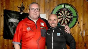 In pictures: Aodh Ruadh fundraiser hits the bullseye with pro Stephen Bunting 