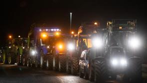 Laois farms show of strength as Portlaoise brought to a halt 