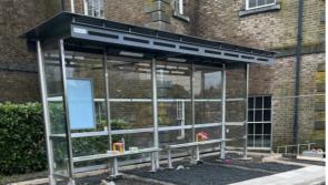 New bus shelter erected in Kilkenny City 