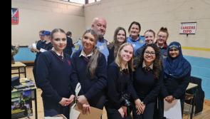 Tipperary students  find out more about what a career in An Garda Siochana would involve