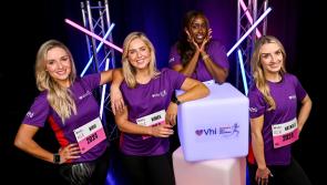 Nikki Bradley helps to officially launch the 2024 Vhi Women’s Mini Marathon