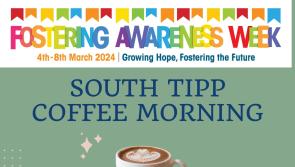 Drop in for a coffee to celebrate Fostering Awareness Week in Tipperary