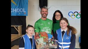 Tipperary school was buzzing with excitement when Olympian Thomas Barr visited