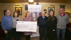 Offaly woman raises over €8,000 for Offaly Hospice and  Ashling Murphy Foundation