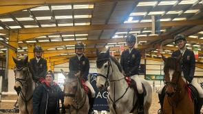 Fantastic achievement by Longford school at  Tri Equestrian Showjumping event 