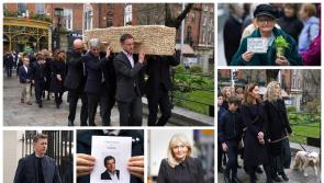 PICTURES: Family, friends and RT&Eacute; stars gather for Charlie Bird's memorial service