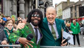 Popular comedian 'has the craic' with Kilkenny people on St Patrick's Day 