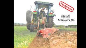 County Longford Ploughing Championships scheduled for Sunday POSTPONED