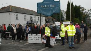 BREAKING: Protest at Racket Hall Hotel in Roscrea ends after ten weeks