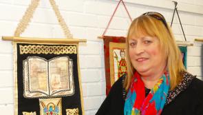 Pictures: Roscrea George Cunningham talk and Book of Dimma Project