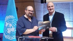 Global award for Laois man in Paris