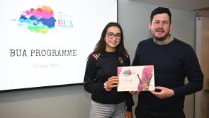 Tipperary's Zara Casey graduates from the 'BUA' programme at Croke Park 

 