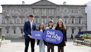 Four Louth students  travel to Dáil na nÓg 2024
