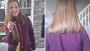 Brave Laois girl donates hair through LauraLynn Foundation 
