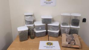 Two men arrested after €126,000 drugs bust in Donegal