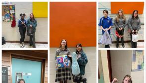 Laois students think outside the box with bagless fundraiser