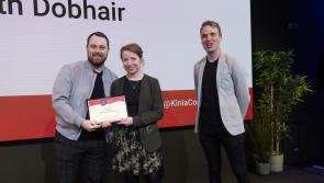 Pobalscoil Ghaoth Dobhair sweep two creative technology awards in Dublin