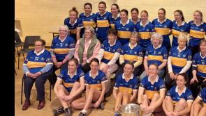 Mná Thiobraid Arann gave one right rendition of 'Sliabh na mBan' in Bansha on Sunday last