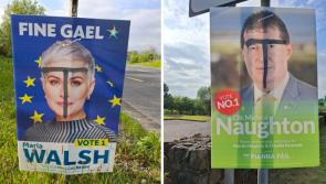 Election posters defaced in Donegal Town vandalism