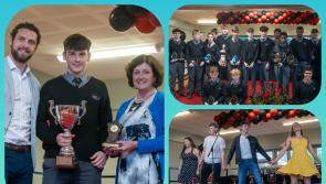 In PICTURES: GAA star helps Laois students celebrate super year in Portlaoise school