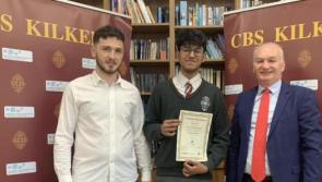 Kilkenny student recognised for outstanding achievement 