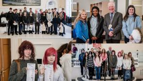 PICTURES: Secondary school students from Waterford 'vote' in mock EU elections