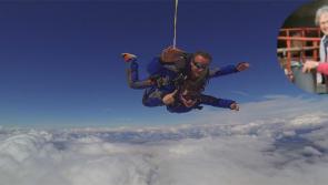 Inspiring 92-year-old Donegal Town woman to skydive for youth suicide charity