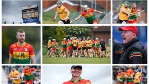 PICTURES: Carlow hurlers miss out in feisty affair away against Antrim 