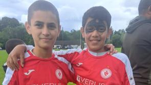 Sligo Rovers donate football jerseys to children in Abbey Manor Hotel