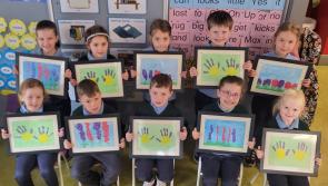 Offaly national school hosts vibrant pupil art exhibition