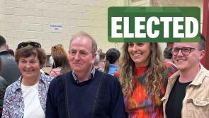 BREAKING: Thomas Kinsella first councillor elected in the 2024 Carlow Local Elections
