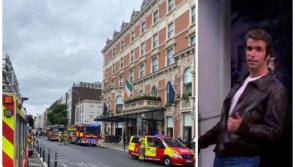 &lsquo;The Fonz&rsquo; remains cool as  Shelbourne Hotel is evacuated over fire 