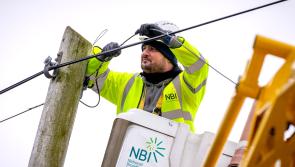 Over 9,500 premises in County Kildare can avail of a high-speed connection from today