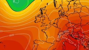 High pressure building and temperatures rising in latest Met Eireann weather forecast for Ireland