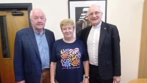 Fr Michael McCullagh launches book at Leabharlann Phobail na Rosann, Dungloe
