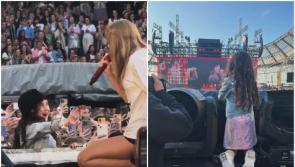 'A dream come true' - Young Dundalk girl gifted hat by Taylor Swift live on stage