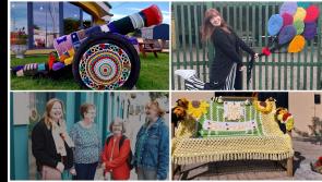 Connected by Threads in north Longford: Yarn Bombing project brightens up Granard