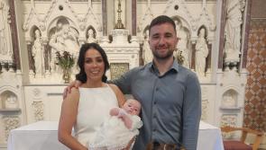Such a cute name! Louth parish welcome newly baptised son of local couple 