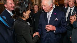 Magherafelt Henry Brothers attends The King's Awards for Enterprise Reception at Windsor Castle