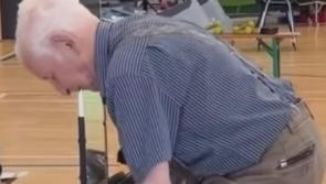 WATCH: Elderly Kilkenny man shows today's youth how it's done