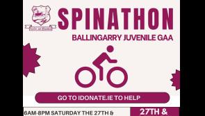 Ballingarry Juvenile GAA Club to host fundraising spinathon this weekend 