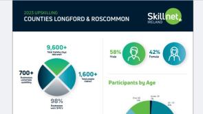 Over 1,600 people from Longford and Roscommon businesses undertake upskilling