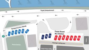 Translink announce new bus operations for Derry amid NI Water works on Foyle Street