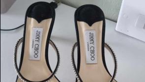 Expensive designer shoes donated to Irish charity shop... but there's a catch! 