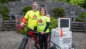 Falcarragh woman's pride in husband after five-day 240-kilometre charity cycle